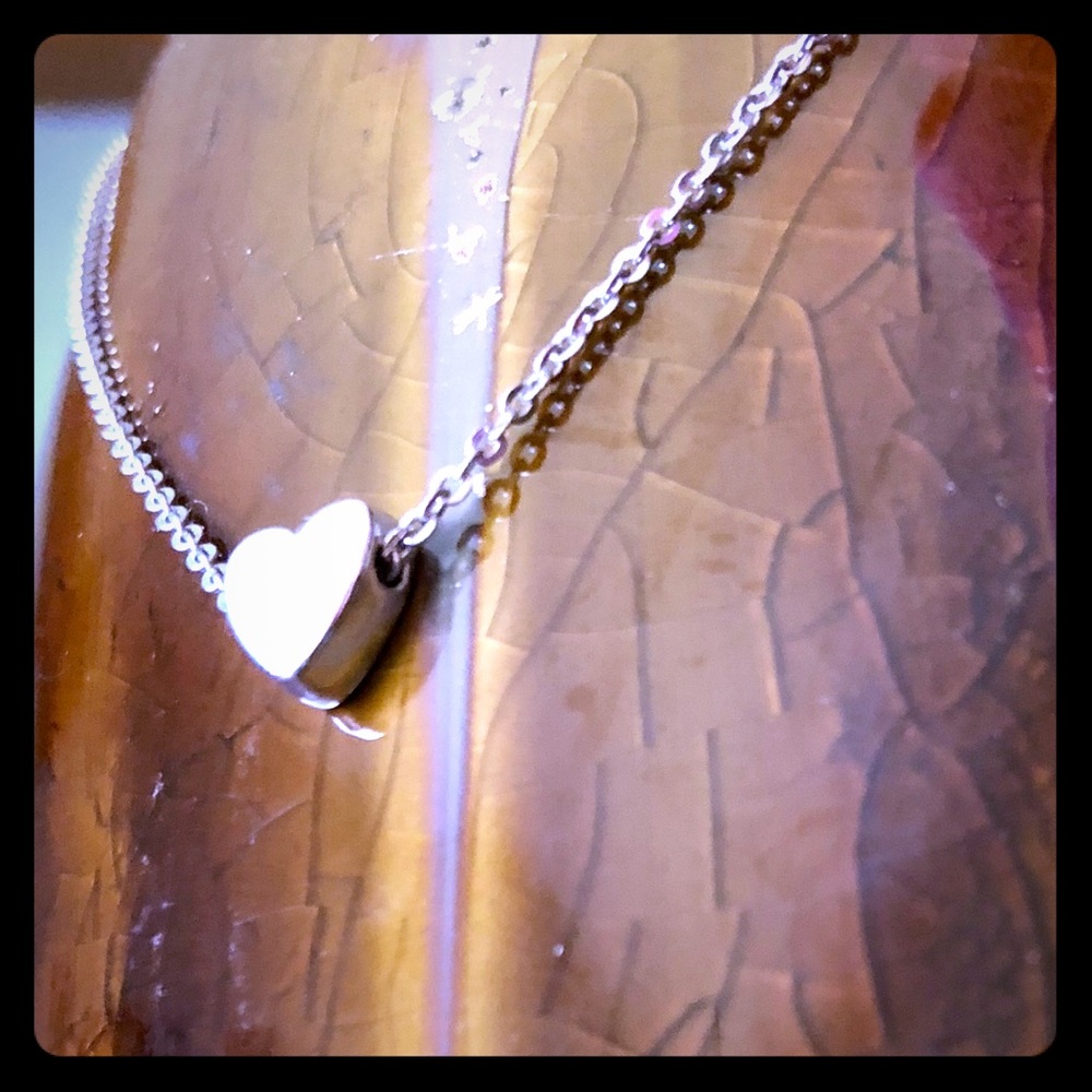 Silver Heart necklace